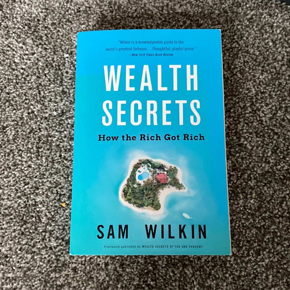 Wealth Secrets By Sam Wilkin Paperback book